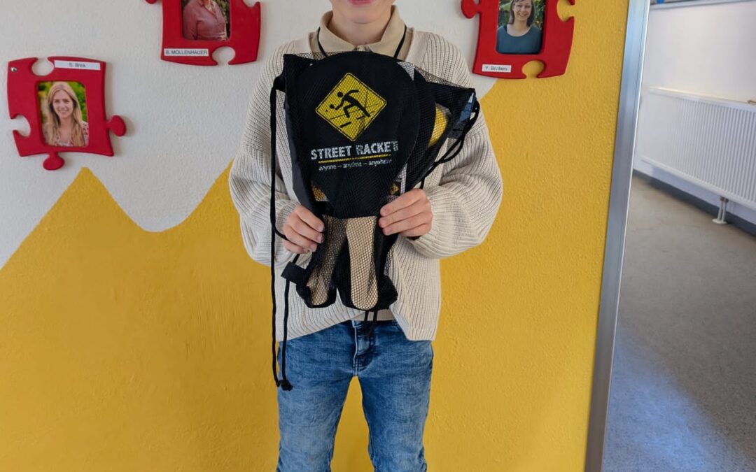 Gewinner des Malwettbewerbs in Klasse 3/4