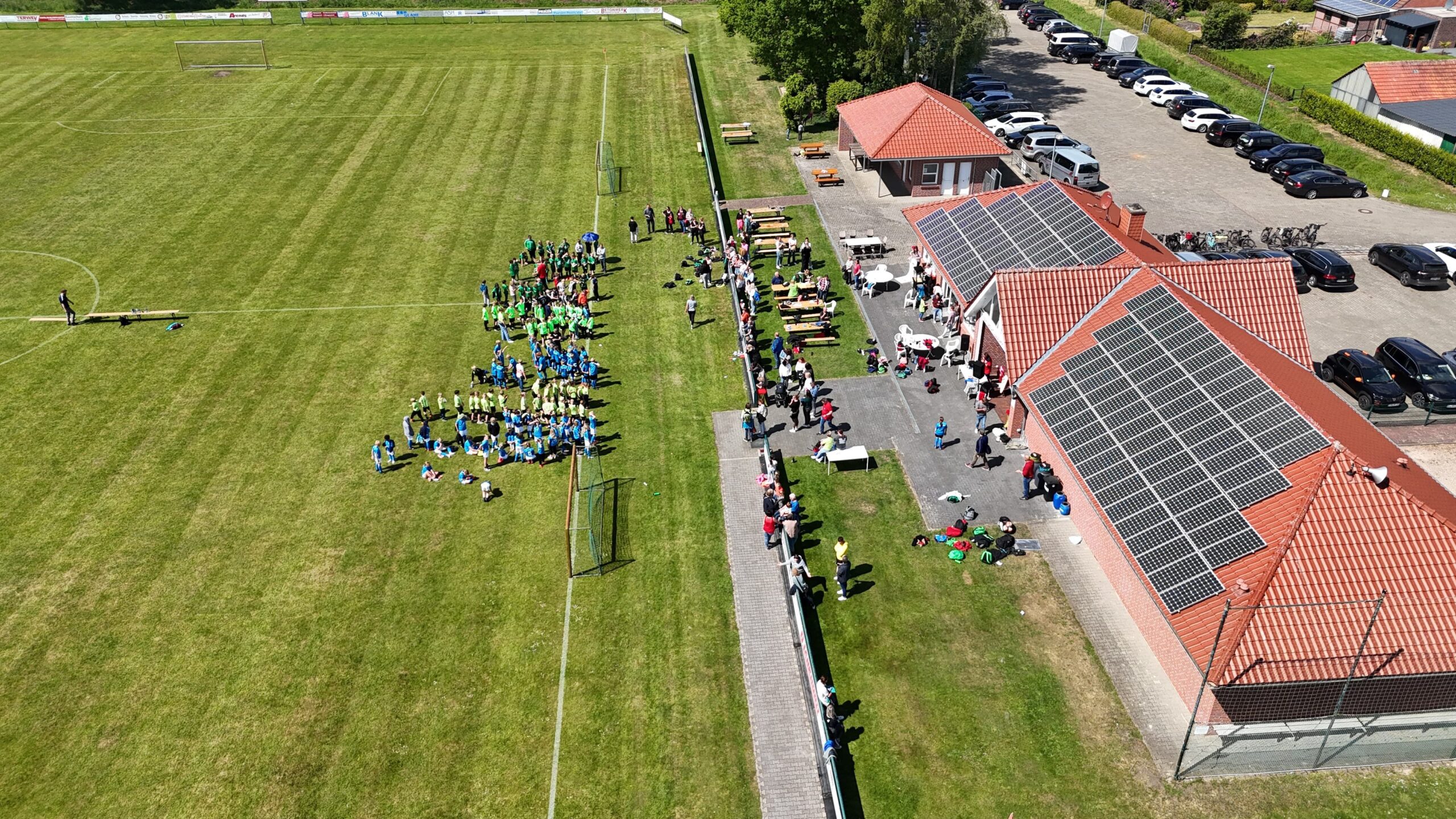 Fußballturnier der kleinen niedergrafschafter Grundschulen
